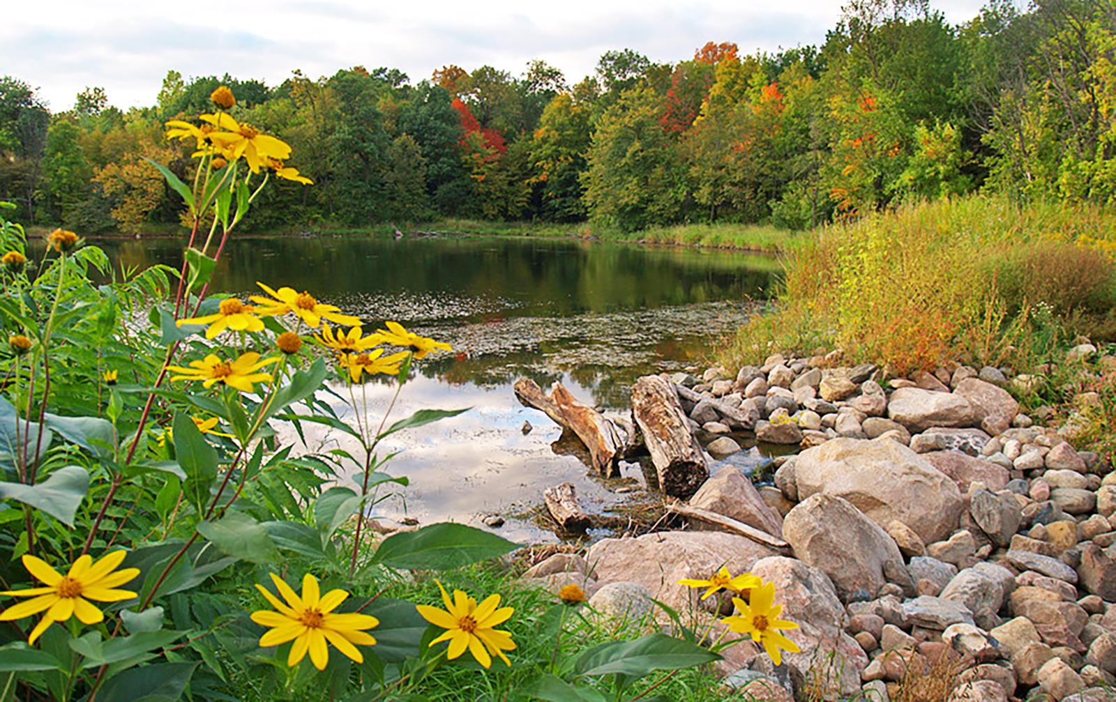 Jeffers Pond in Prior Lake, Minnesota