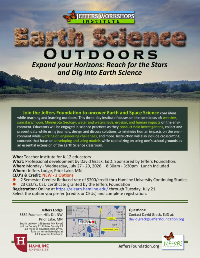 Earth Science Outdoors- 2026