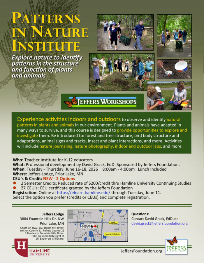 Patterns in Nature Institute - 2026