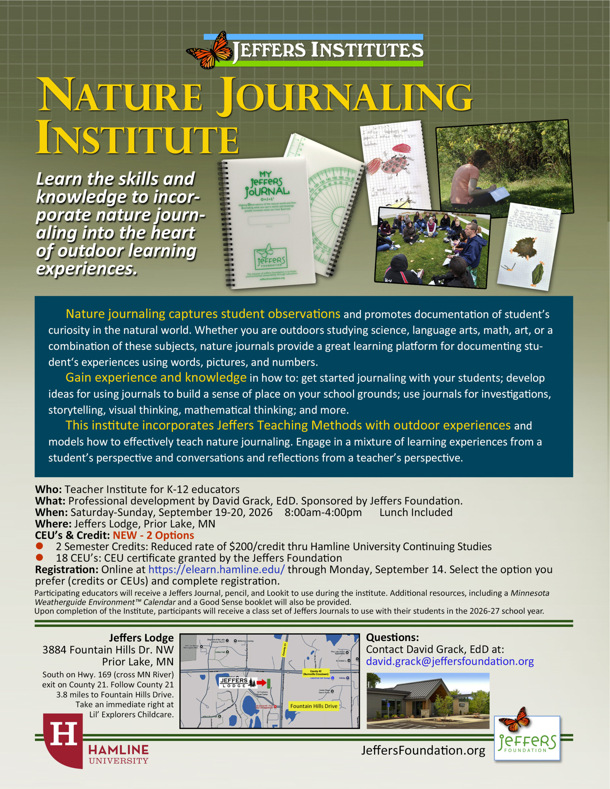 Nature Journaling Institute 2026